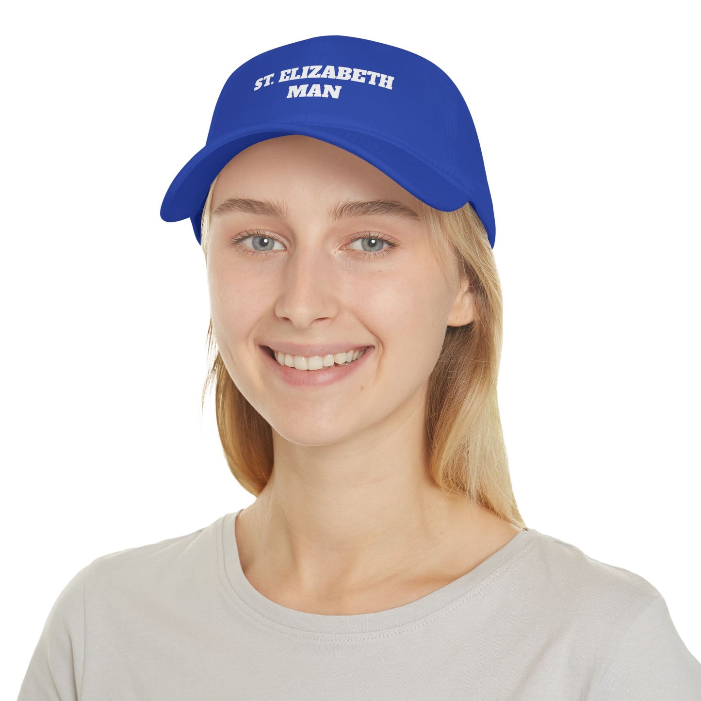 St. Elizabeth Man Low Profile Baseball Cap, Casual Cap, Everyday Hat, Baseball Gift, Sportswear Accessory