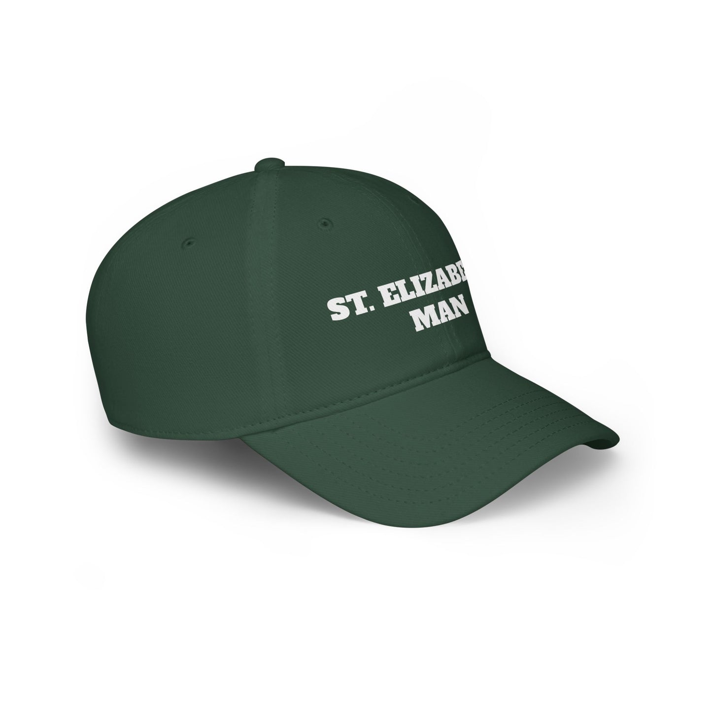 St. Elizabeth Man Low Profile Baseball Cap, Casual Cap, Everyday Hat, Baseball Gift, Sportswear Accessory