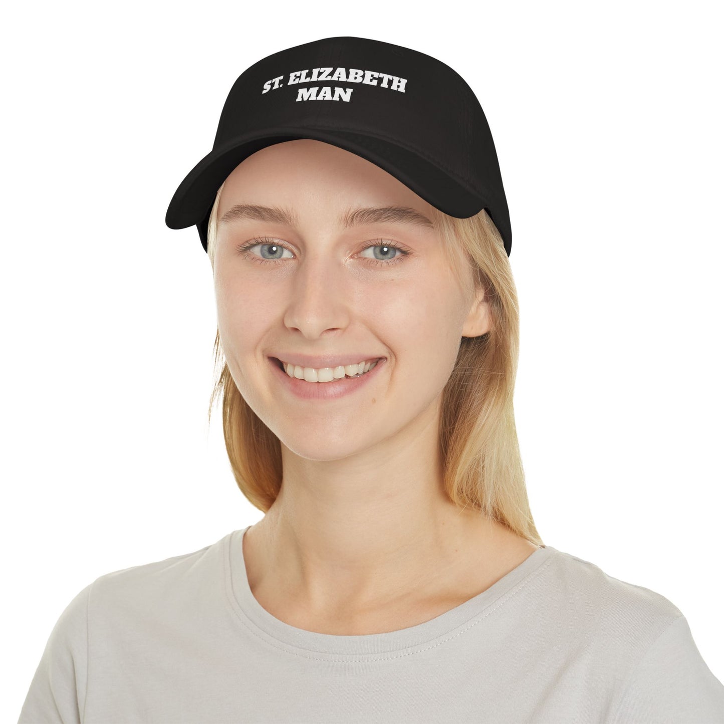 St. Elizabeth Man Low Profile Baseball Cap, Casual Cap, Everyday Hat, Baseball Gift, Sportswear Accessory
