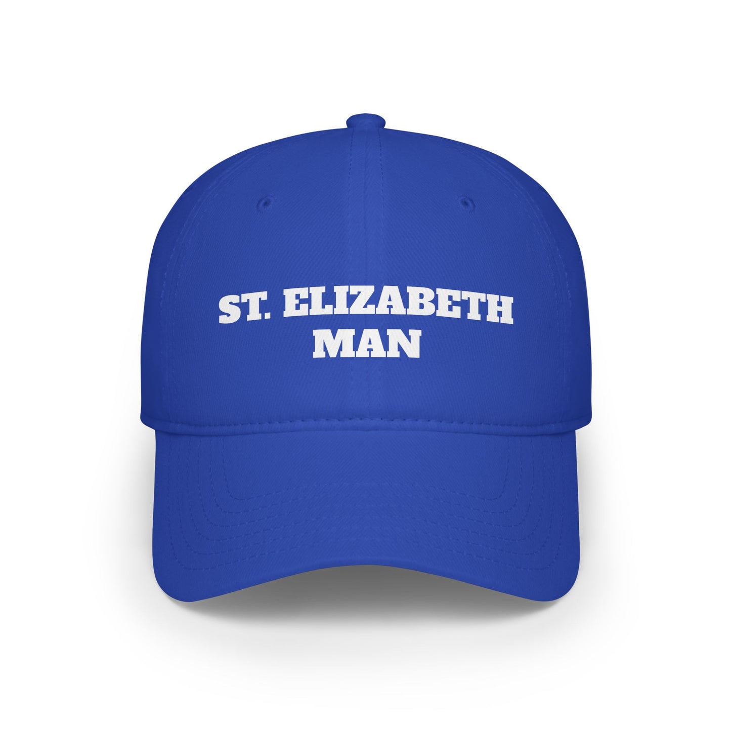 St. Elizabeth Man Low Profile Baseball Cap, Casual Cap, Everyday Hat, Baseball Gift, Sportswear Accessory