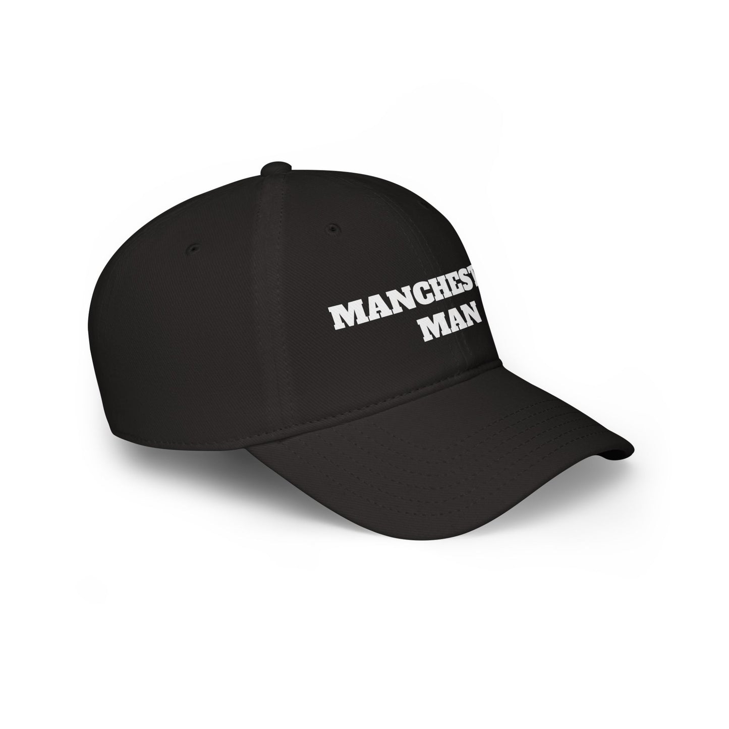 Manchester Man Low Profile Baseball Cap | Adjustable Hat for Sports, Casual Wear, Gifts, Outdoor Activities, Trendy Accessories