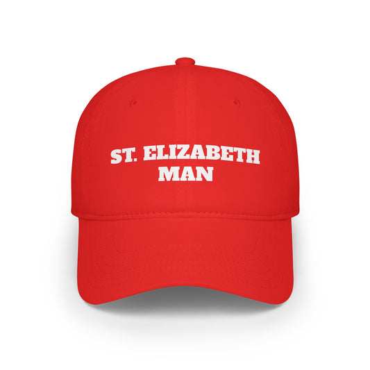St. Elizabeth Man Low Profile Baseball Cap, Casual Cap, Everyday Hat, Baseball Gift, Sportswear Accessory