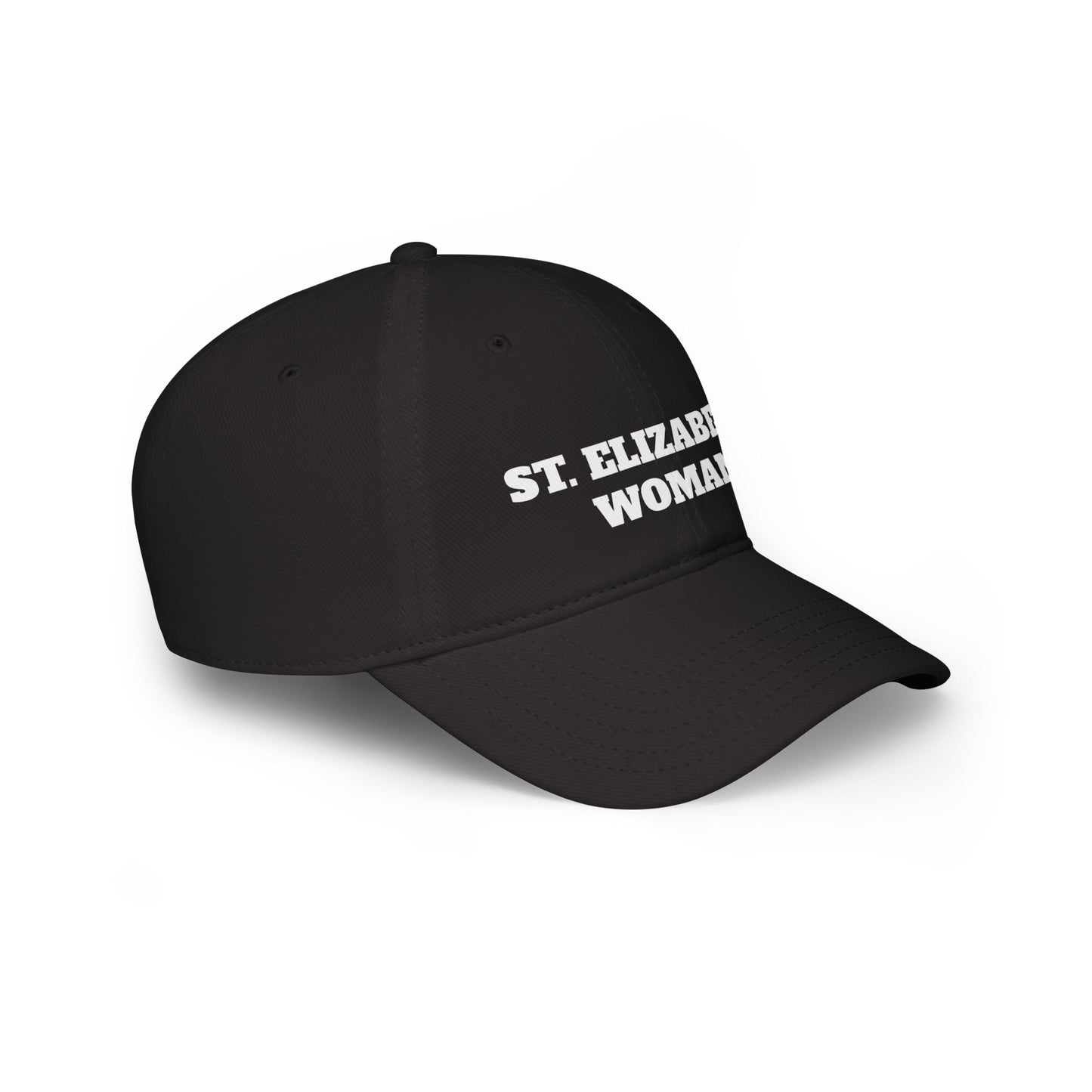 St. Elizabeth Woman Low Profile Baseball Cap, Red Cap, Gift for Women, Religious Hat, Church Accessories, Everyday Wear