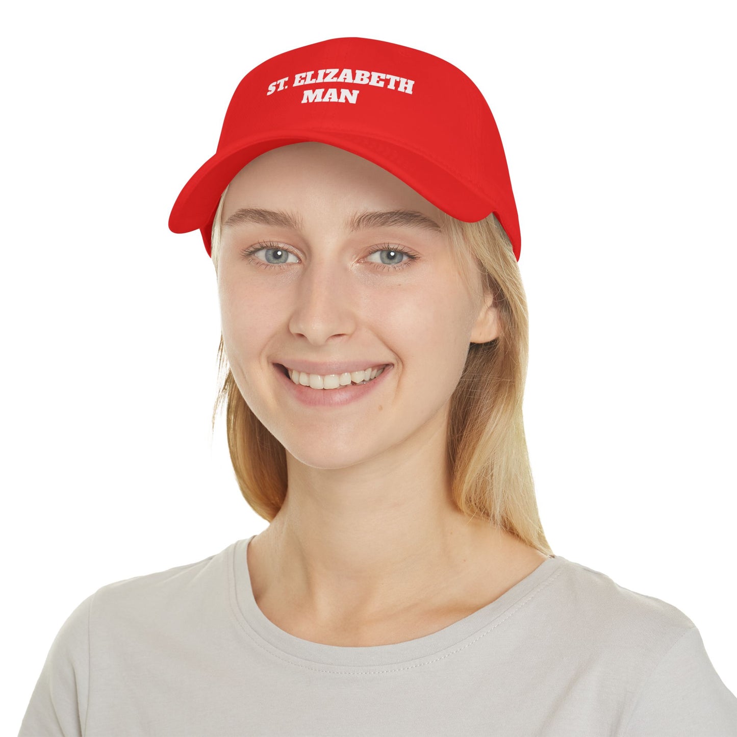 St. Elizabeth Man Low Profile Baseball Cap, Casual Cap, Everyday Hat, Baseball Gift, Sportswear Accessory