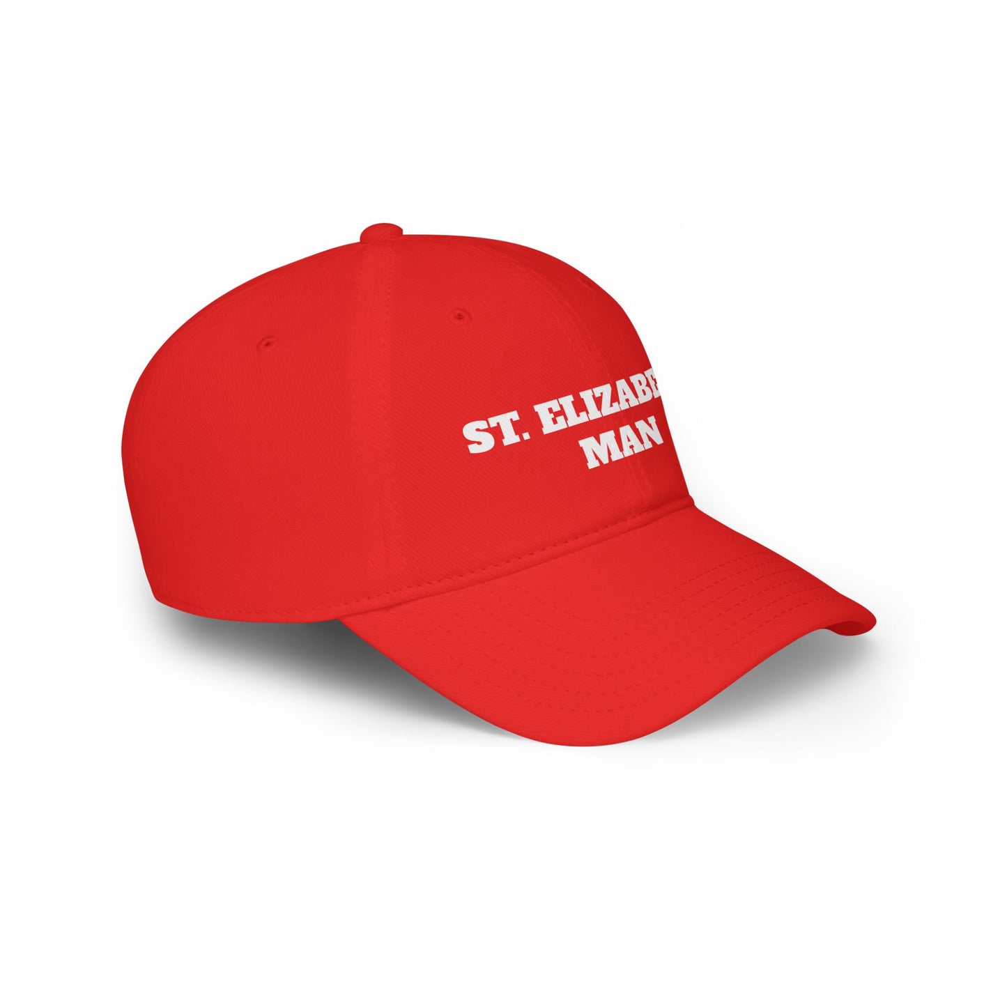 St. Elizabeth Man Low Profile Baseball Cap, Casual Cap, Everyday Hat, Baseball Gift, Sportswear Accessory